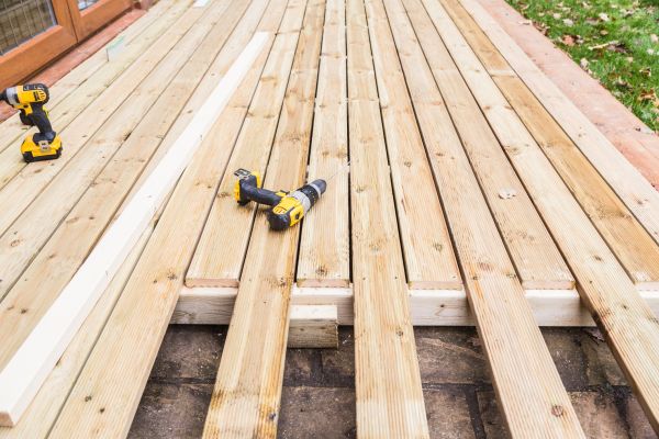 Damaged Deck Boards Repair in West Chester
