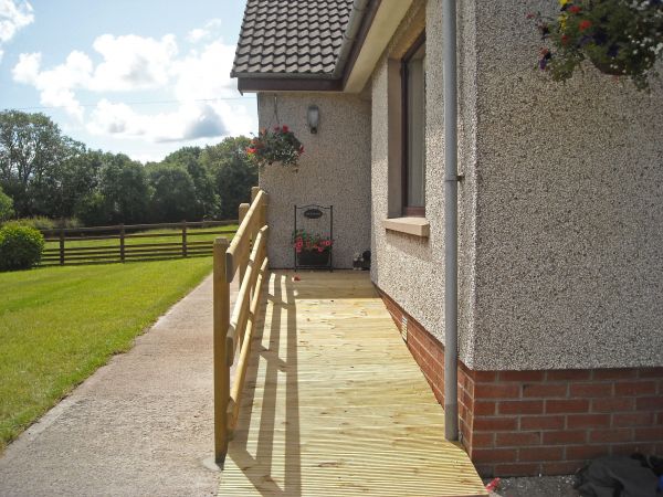 Cost of Hardwood Ramp Installation in West Chester