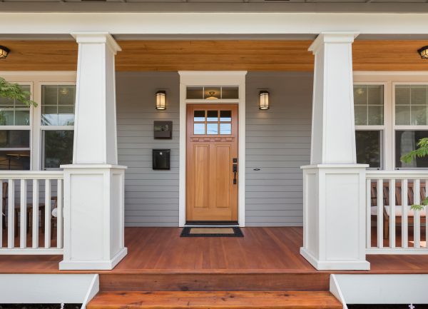 Cost of Wood Porch Construction in West Chester