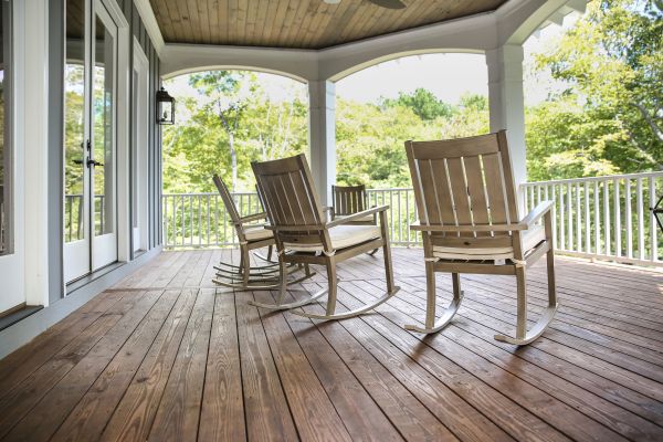 Cost of Wooden Porch Construction in West Chester