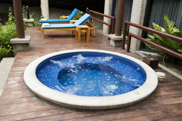 Hot Tub Deck Construction in West Chester